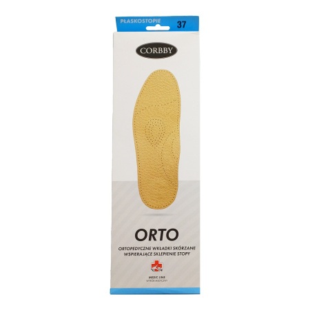 Стельки ORTO (овечья кожа+супинатор+латекс+уголь) 43 размер CORBBY