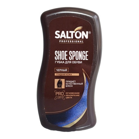 Губка Волна для гладкой кожи Черная SALTON