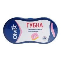 Губка для замши и велюра большая OLVIST