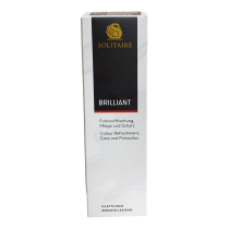 Крем для обуви Briliant Creme Коричневый (тюбик) 75 мл SOLITAIRE