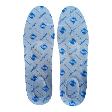 Стельки SPORTFORM (тк+пелот+латекс с антиб.пропиткой SANITIZED) 37/38 CORBBY