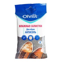 Влажные салфетки антисоль 15 шт. OLVIST